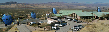 The VERITAS telescope system at Fred Lawrence Whipple Observatory in Arizona.