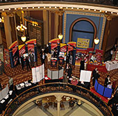 ISU exhibits in the statehouse