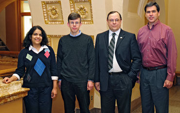 Four Iowa State researchers -- George Kraus, Surya Mallapragada, Kenneth Moore and Klaus Schmidt-Rohr -- are being named AAAS Fellows by the American Association for the Advancement of Science.
