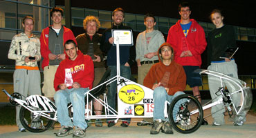 Iowa State's Human Powered Vehicle team